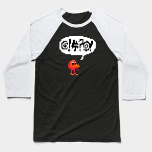 Swearing Q*bert Baseball T-Shirt